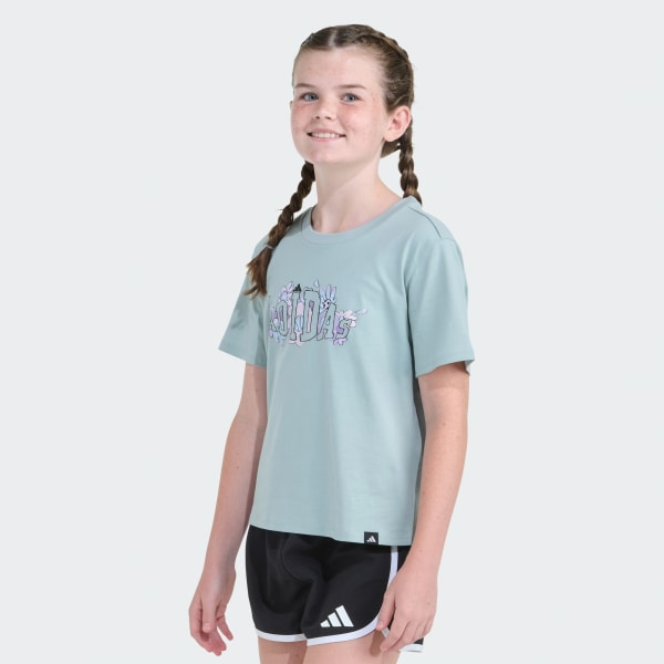 vert T-SHIRT MANCHES COURTES GRAPHIQUE