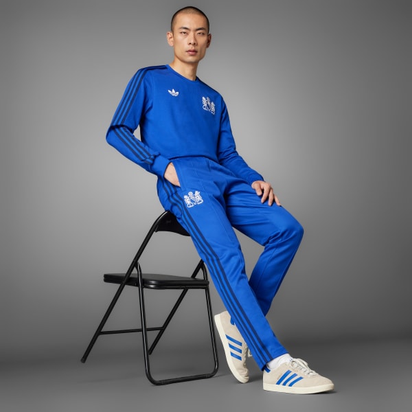 สีน้ำเงิน กางเกงแทรค Manchester United George Best