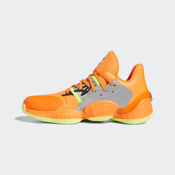 harden shoes orange