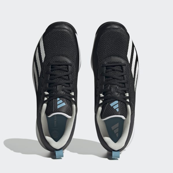 Schwarz Courtflash Speed Tennisschuh