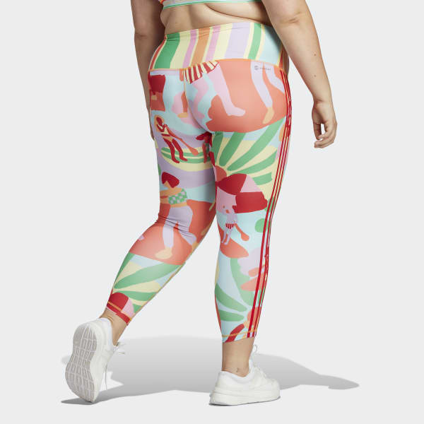 Plus Size adidas Holiday Shine Graphic Tights