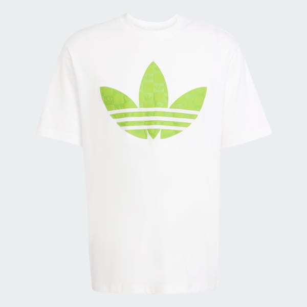 White Monogram Loose Tee