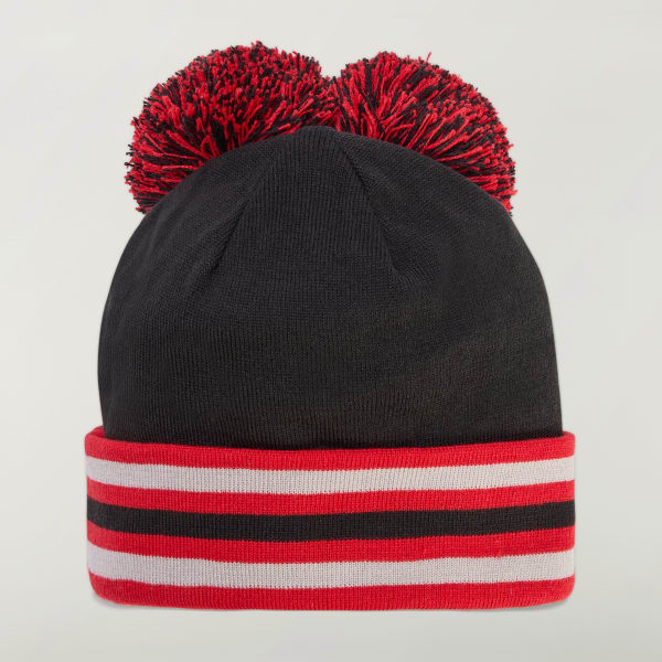 Black adidas Originals by AVAVAV Souvenir Pom-Pom Beanie