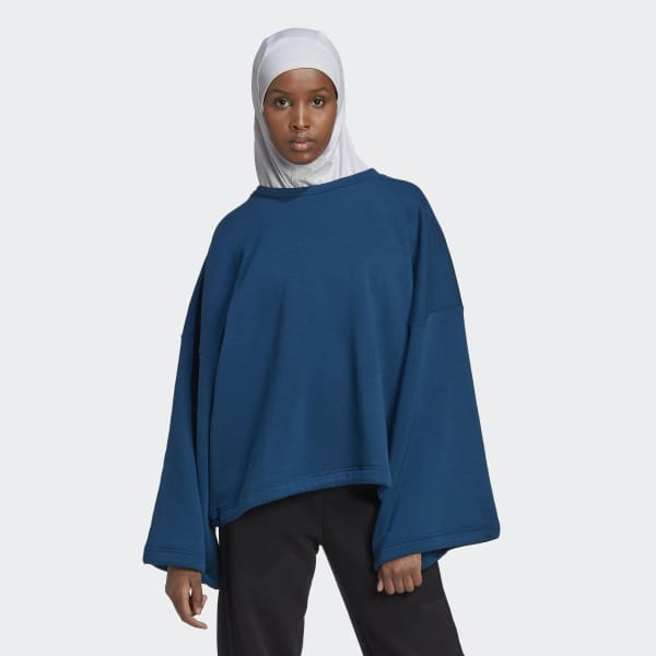 Blau Studio Lounge Fleece Sweatshirt IS464
