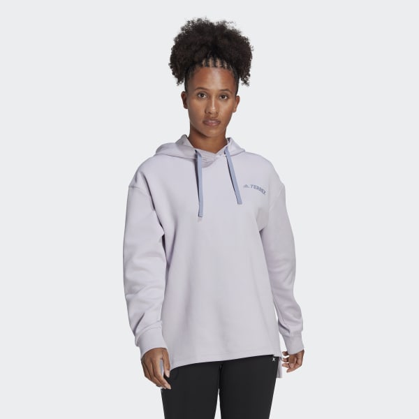 Violet Sweat-shirt à capuche Terrex Graphic Logo