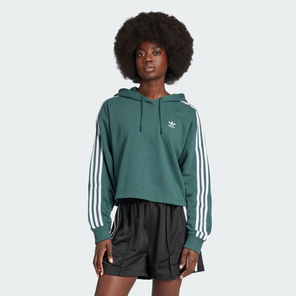 Gronn Adicolor 3-Stripes Short Hoodie