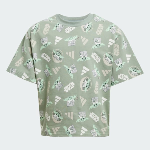 Green ADIDAS STAR WARS MANDALORIAN T-SHIRT