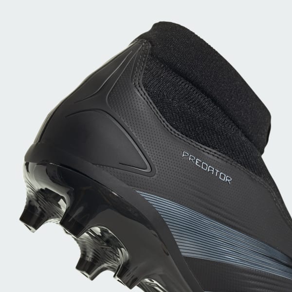 Adidas predator laceless black sales