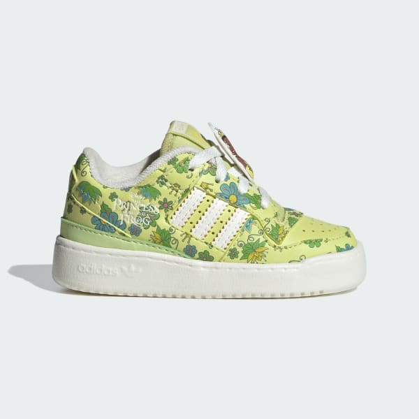 Yellow adidas x Disney Princesses Forum Low Shoes Kids