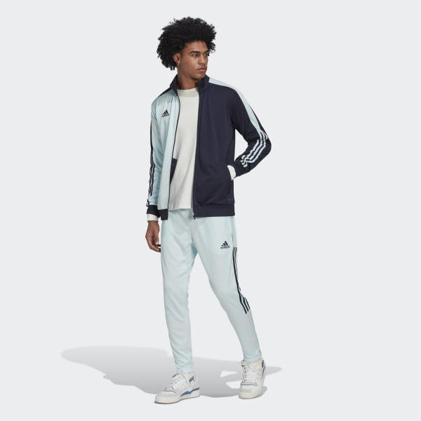 Blau Tiro Track Half & Half Jacke VS407