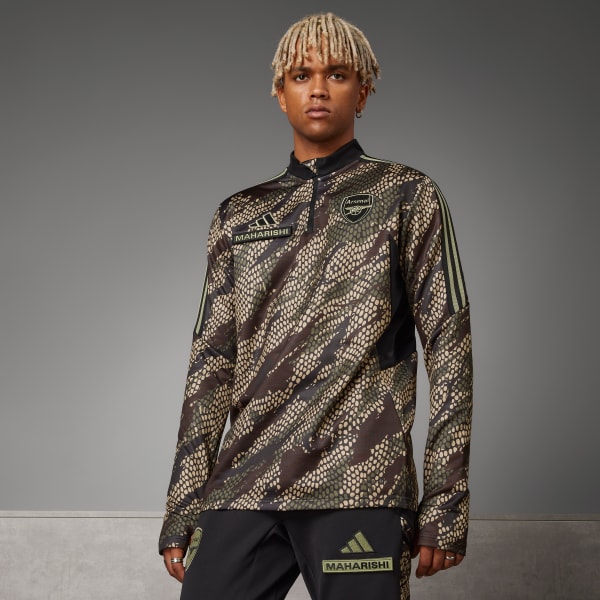 Arsenal camo sale training top