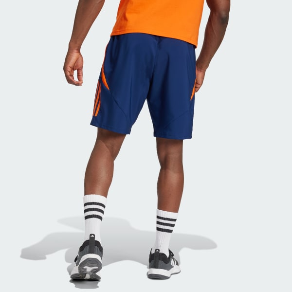 Niebieski Juventus Tiro 24 Competition Downtime Shorts