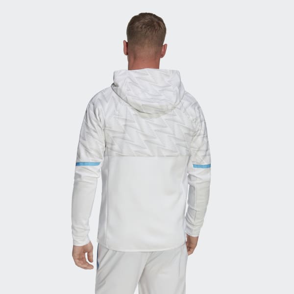 Hvid Japan Game Day Full-Zip Travel Hoodie BWZ48