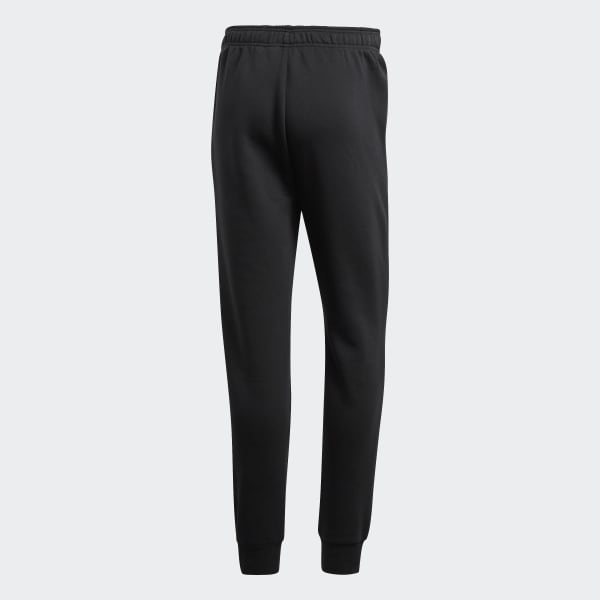 adidas Essentials Tapered Fleece Pants - Black | adidas Turkey