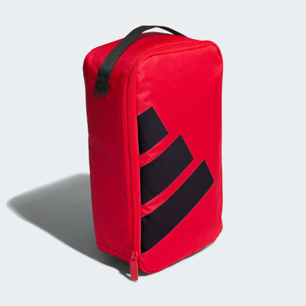 レッド 【ゴルフ】ボールドロゴ シューズバッグ