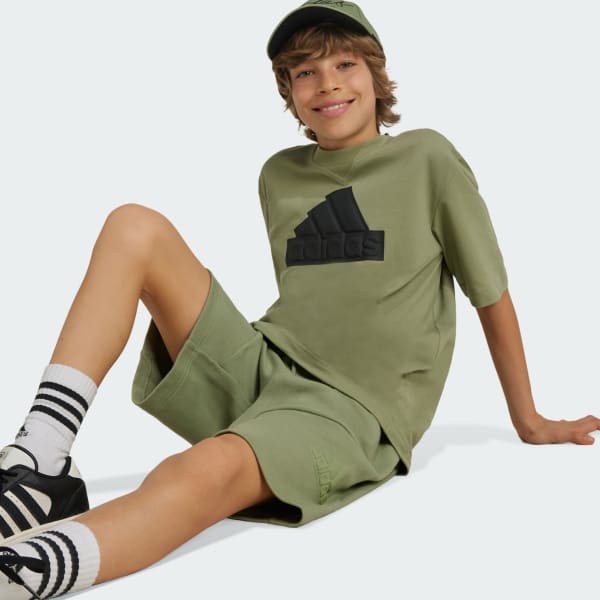 Verde Camiseta Future Icons Logo Piqué