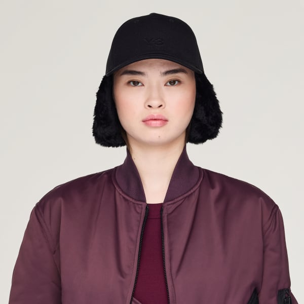 Black Y-3 WINTER CAP