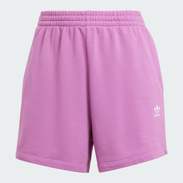 Purple Adicolor Essentials French Terry Shorts