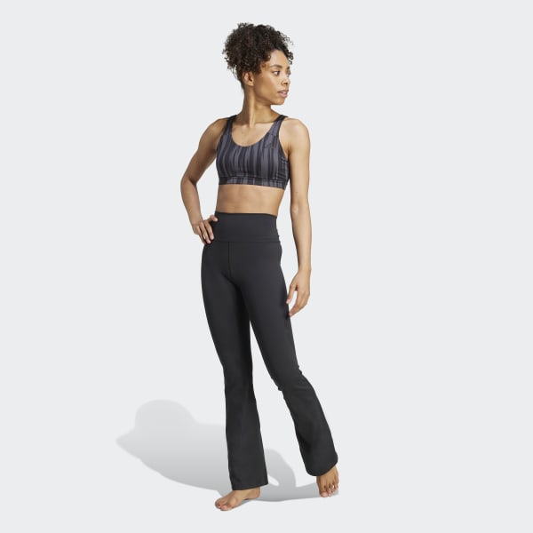 adidas All Me Flare Leggings - Black | Free Shipping with