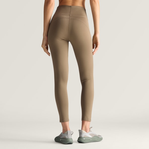 Marron Legging de yoga 7/8 adidas By Stella McCartney