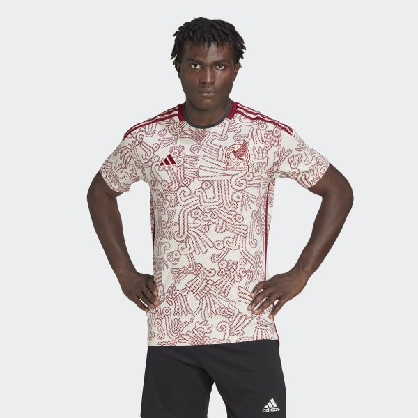 adidas Mexico 22 Away Jersey - Beige, Men's Soccer