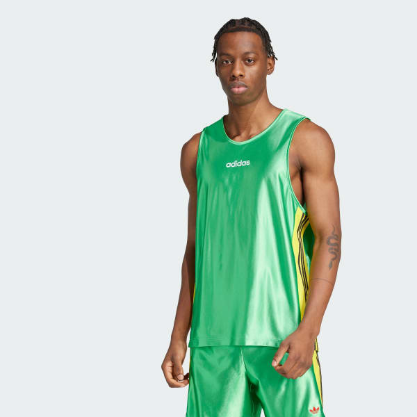 Verde adidas Originals Retro Boxing Tank Top