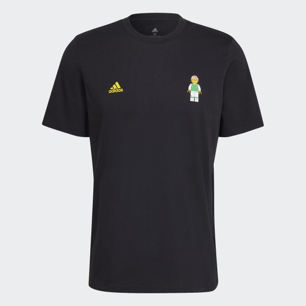 Negro Polo Fútbol adidas x LEGO® Estampado QF170