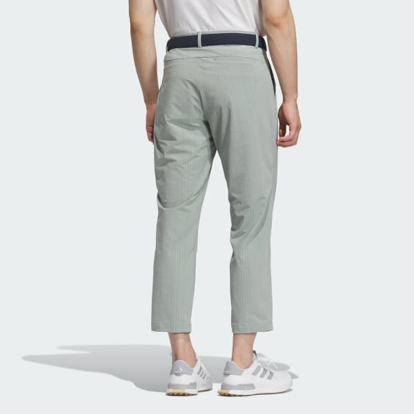 グリーン 【ゴルフ】シアサッカー ゴルフパンツ