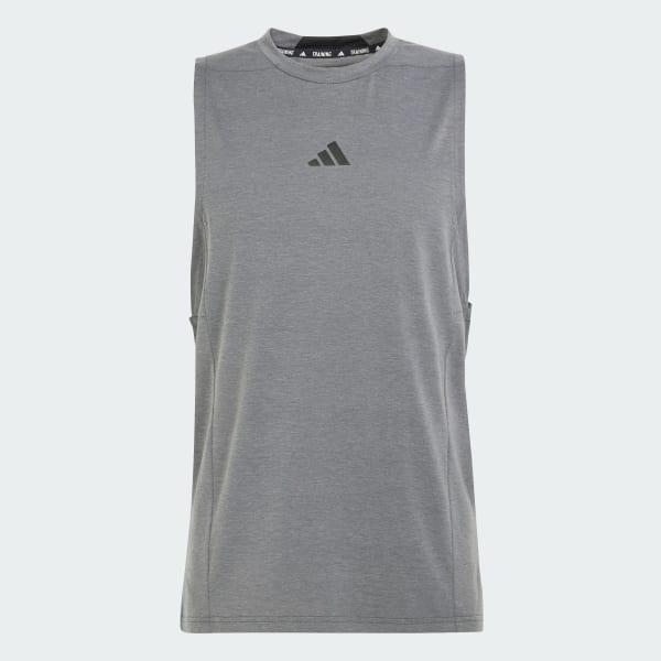 adidas Designed for Training Workout Tank Top - Grey | Men\'s Training |  adidas US