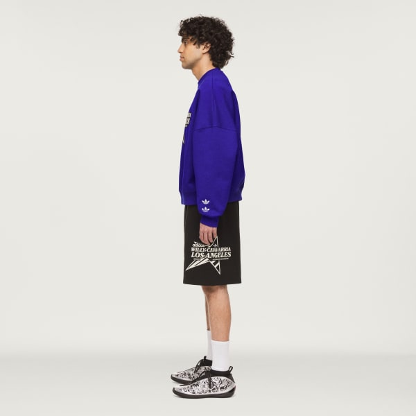 Black CHAVARRIA STAR LOGO SHORT