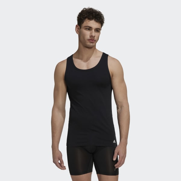 Czerń Active Core Cotton Tank Top HPP38