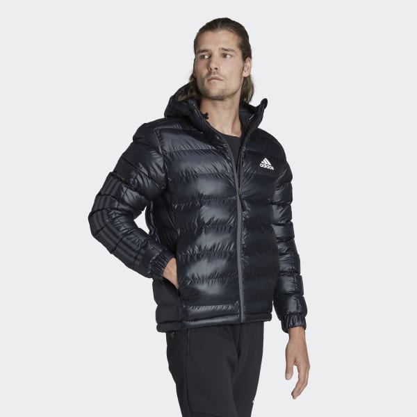 cierna Bunda 3-Stripes SDP Badge of Sport GKI00