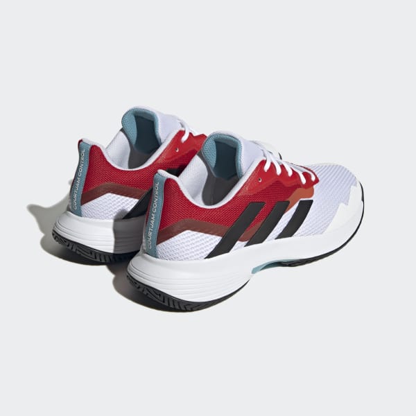 White CourtJam Control Tennis Sneakers