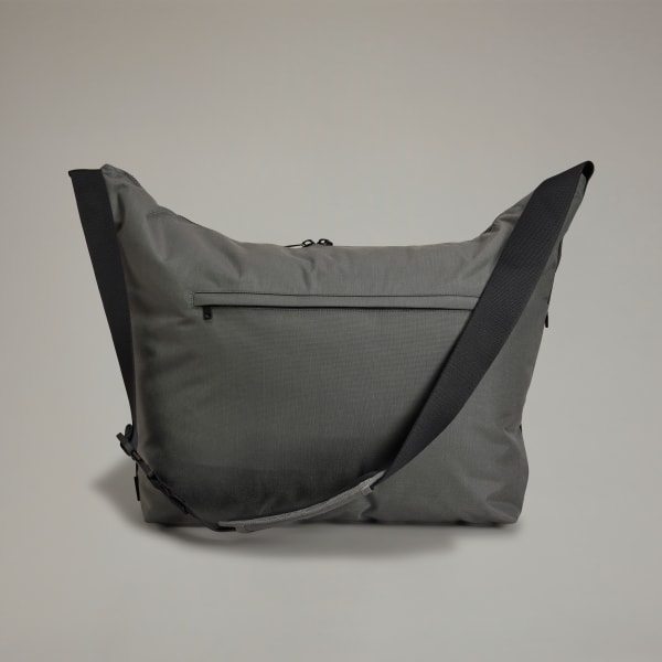Grey Y-3 Large Crossbody Bag