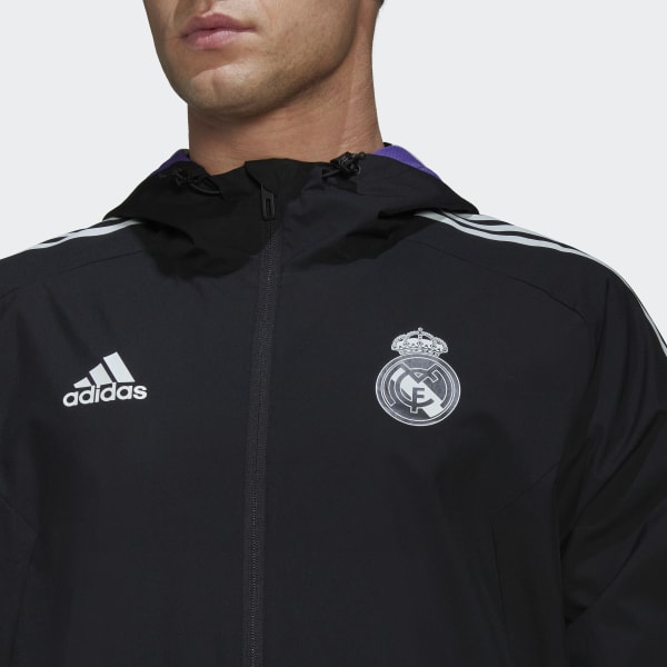 cerná Bunda Real Madrid Condivo 22 All-Weather L9924