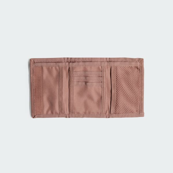 Pink Linear Print Wallet