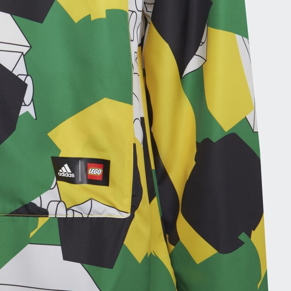 Bialy adidas x Classic LEGO® Half-Zip Windbreaker