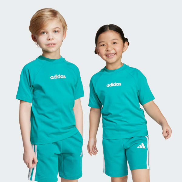 Verde Playera Essentials Kids