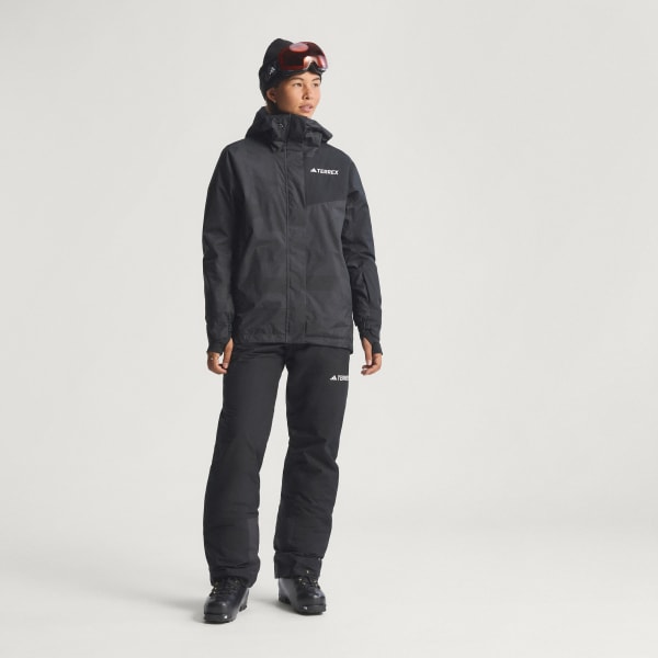 zwart Terrex Multi 2L Rain.Rdy Geïsoleerd Jack