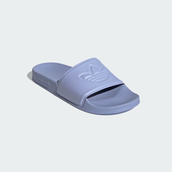 Lila Adilette Trefoil Slides