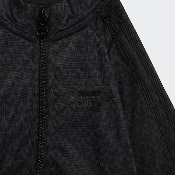 adidas Monogram Print Track Suit Grey Kids Lifestyle adidas US