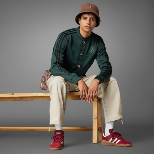 Grun FC Bayern München Authentic Janker