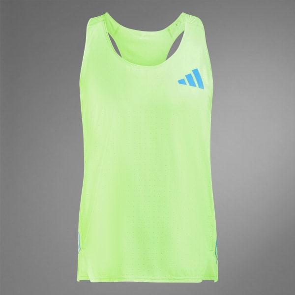 Clothing - Adizero Road to Records Singlet - Red | adidas Oman