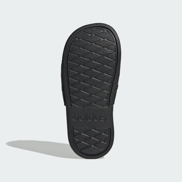 Μαύρο Adilette Estrap Slides Kids