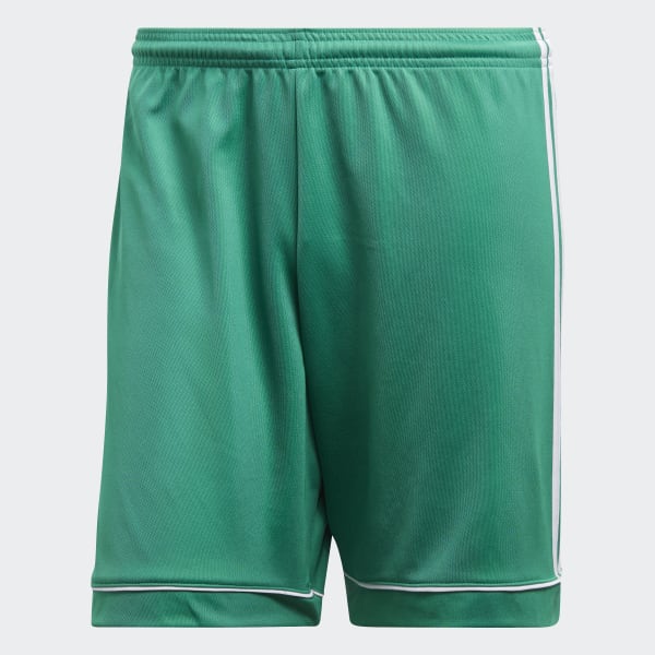 green adidas soccer shorts