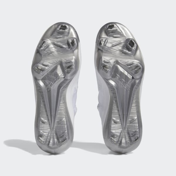 adidas Adizero Afterburner 9 Cleats - White | Free Shipping