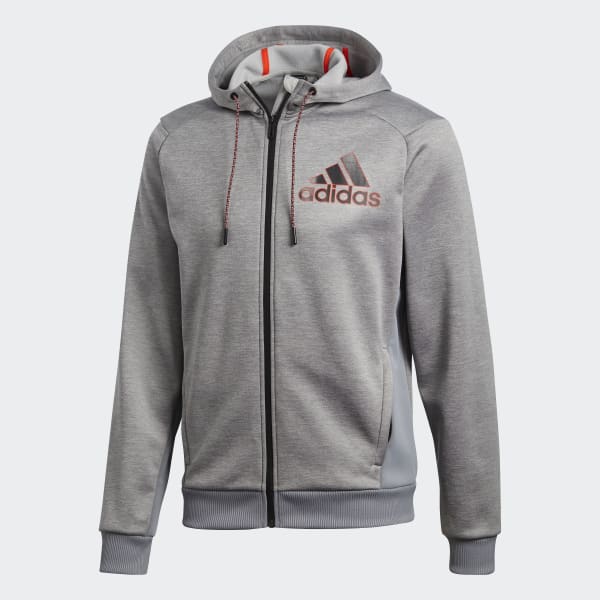 casaco da adidas cinza