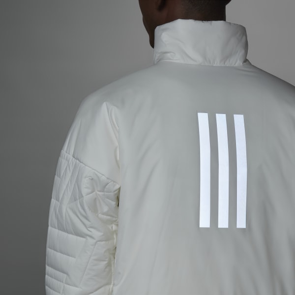 adidas Terrex MYSHELTER PrimaLoft Parley Padded Jacket - White | men ...