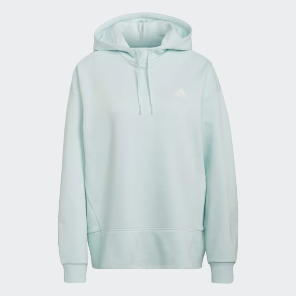 adidas Sudadera con Gorro Essentials Studio Felpa Verde adidas Mexico