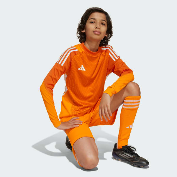 Orange Tiro 25 Pro Goalkeeper Shorts Kids